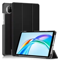 Ultra Slim PU Leather Kickstand Tablet Case - Full Protective and Portable (Black)