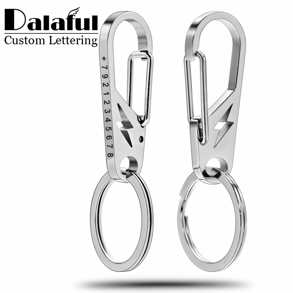 Personalized Quality Stainless Steel Custom Keychain