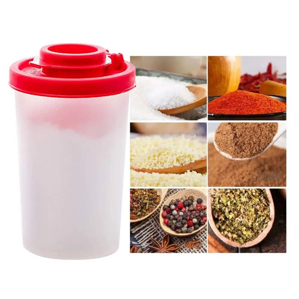Camping Picnic Travel Kitchen Tool Outdoor Seasoning Dispenser Mini Lunch Box Jar Portable Salt And Pepper Shaker