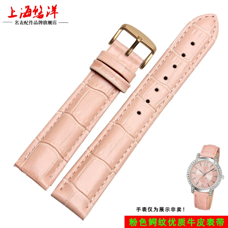 Elegant Multicolor Genuine Leather Strap: Premium Ladies' Watch Band Bracelet Accessories