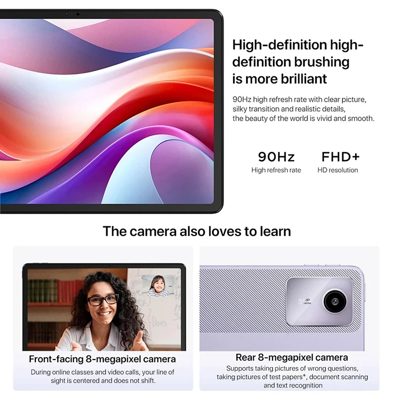 Original Lenovo XiaoXin Pad 2024 Tablets 8GB 128GB Android Tablet Qualcomm Snapdragon 685 Octa Core 11 Inch Lenovo Pad 3