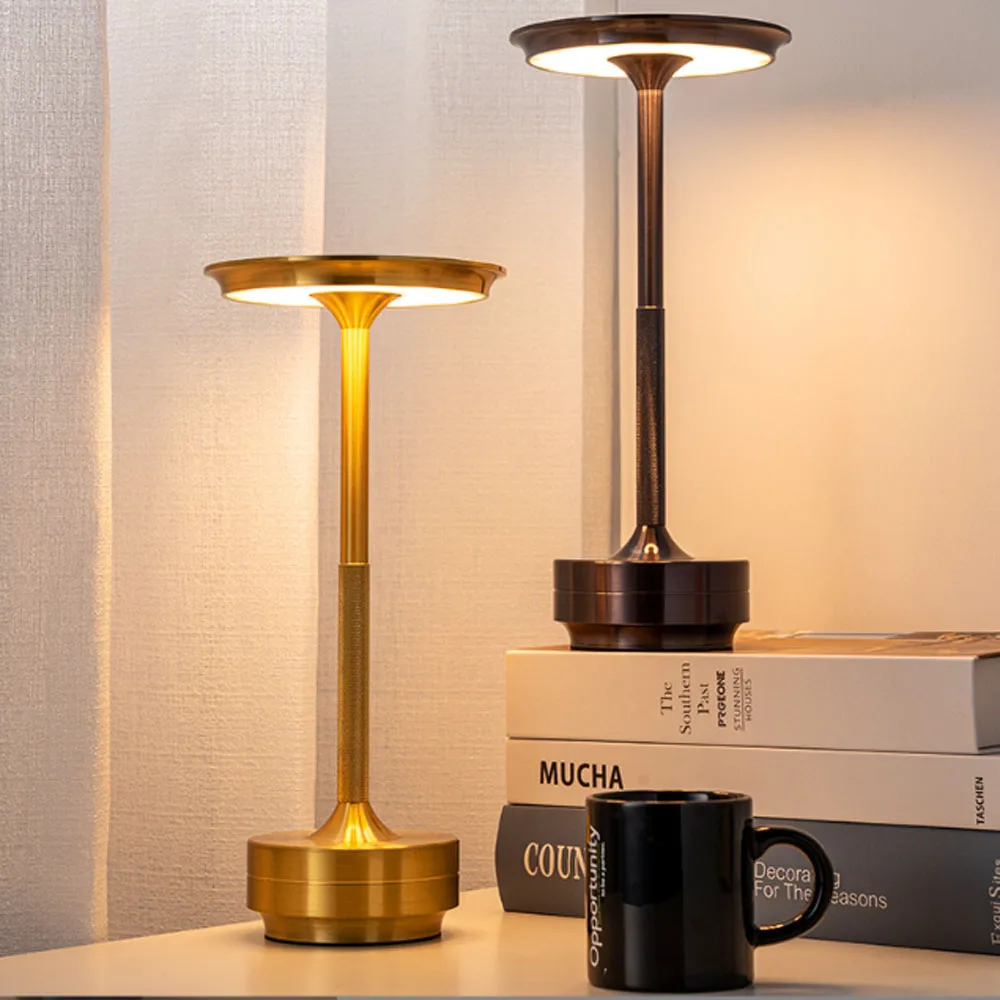 Rechargeable 5V Creative Table lamps For Home Office Restaurant Bar Decoaration Study Touch Led Desktop Night Light