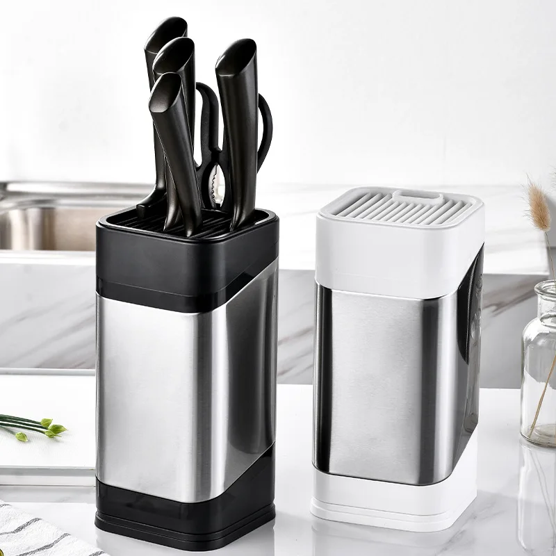 

Универсальный держатель для кухонных ножей из нержавеющей стали