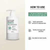 Lotion corporelle nourrissante au glutathion et à la niacinamide 300ml – Crème hydratante en profondeur douce, éclaircissante et réparatrice pour peaux sèches et rugueuses 5