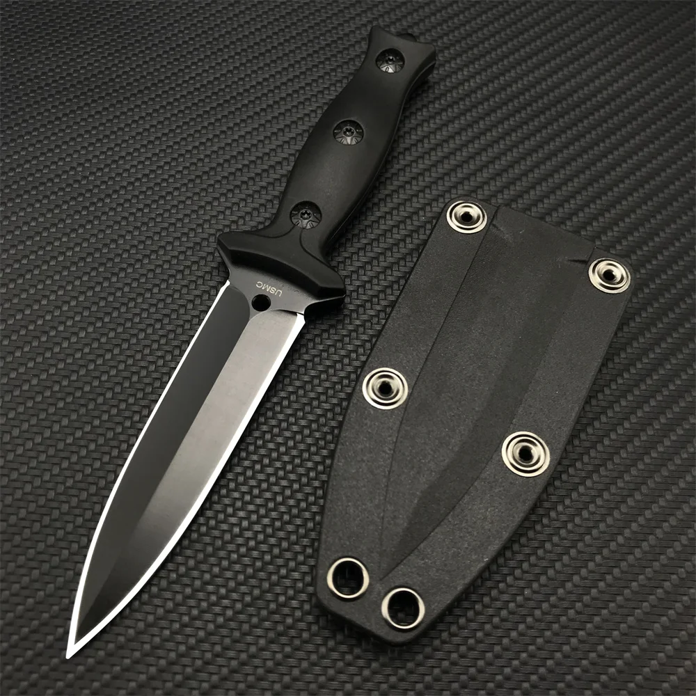 Custom Handmade Fixed Blade Bush Craft Hunting Knife With Sheath & Micarta Sheath Handle Hunting Knife For Survival