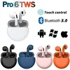 TWS Pro6 Earphone Bluetooth Headphones with Mic 9D Stereo Pro 6 Earbuds for Xiaomi Samsung Android Wireless Bluetooth Headset 2