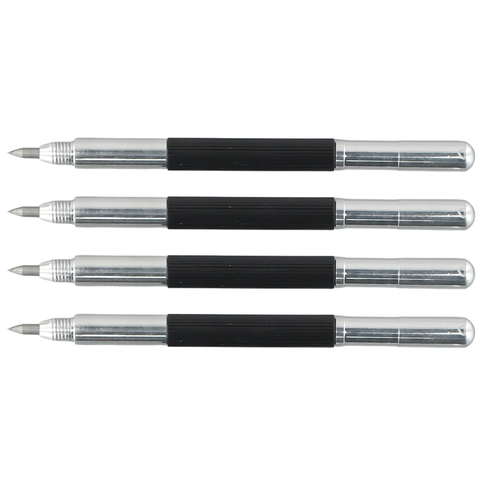 

4PCS Double Ended Tungsten Carbide Scribing Pen Tip Steel Scriber Scribe Marker Marking Pencil Metal Construction Mark Tool