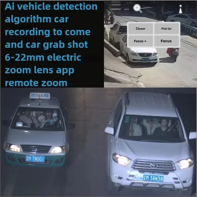 WiFi/network cable smart license plate capture video storage Security Protection Surveillance Traffic Camera 3