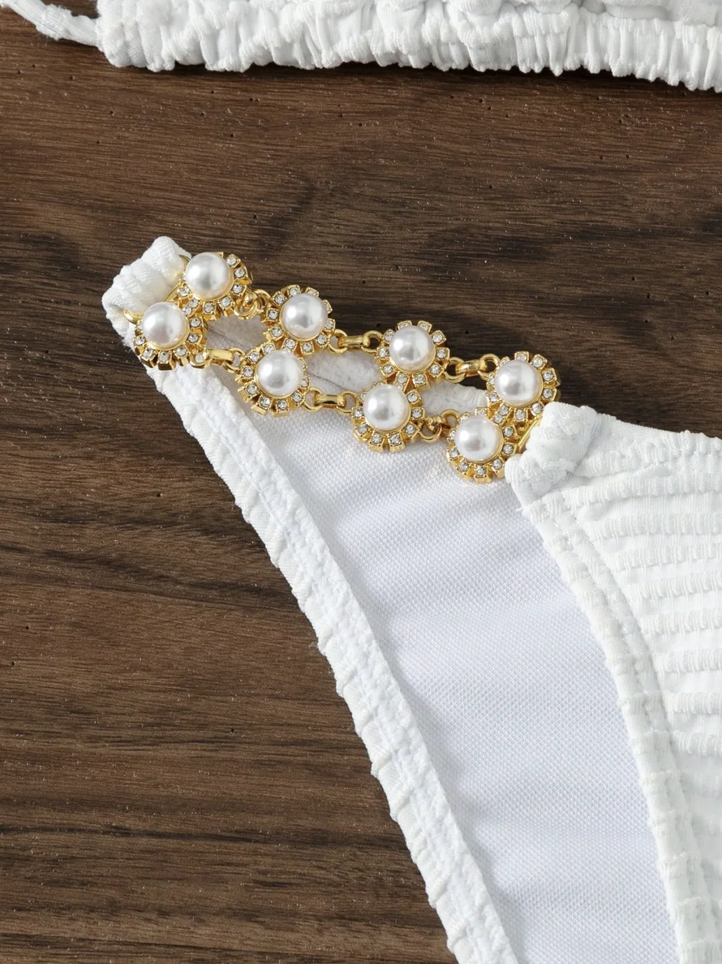 Set Bikini a Triangolo per Donna - Dettaglio materiale