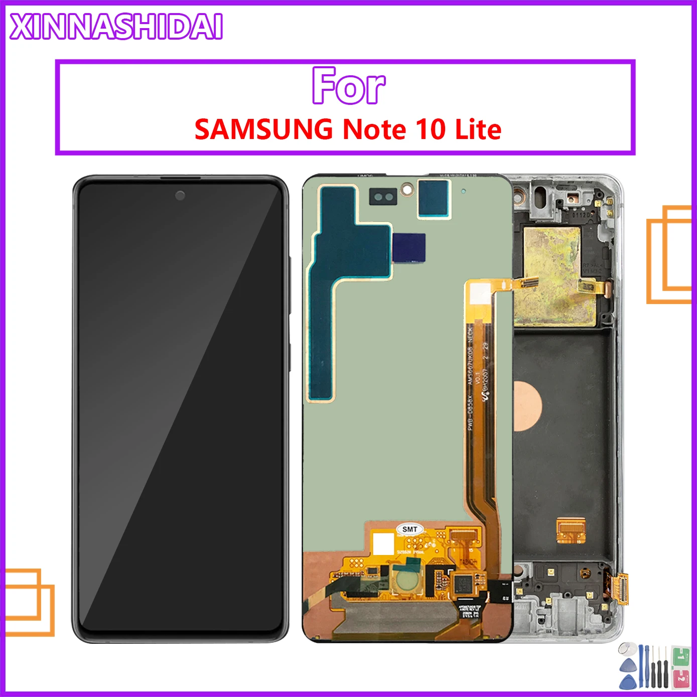 Samsung Note 10 Lite Display Reparatur Kosten For-Samsung-Galaxy-Note-10-Lite-Display-Note10-Lite-N770F-LCD-Touch