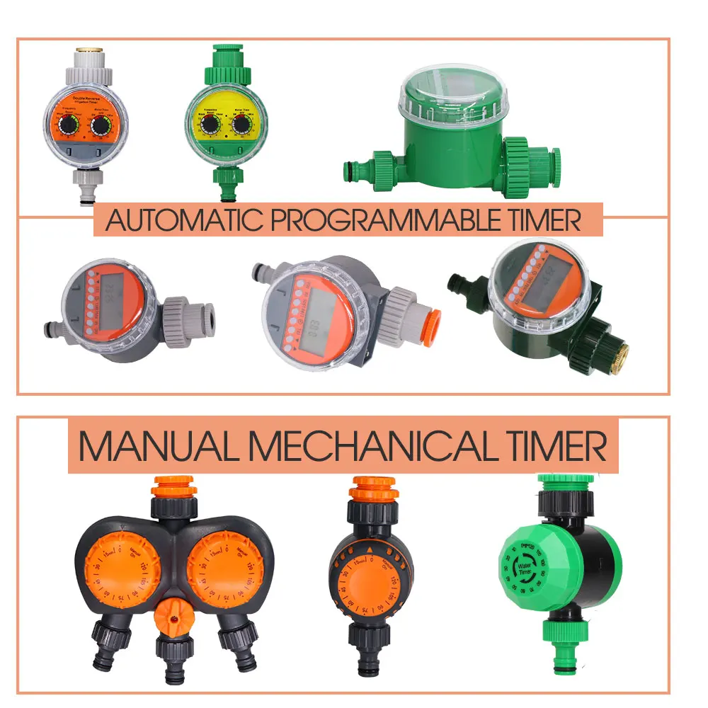 Garden Water Timer Ball Valve Timers Automatic Electronic Controller Home Outdoor Waterproof Drip Watering System Greenhouse - 6
