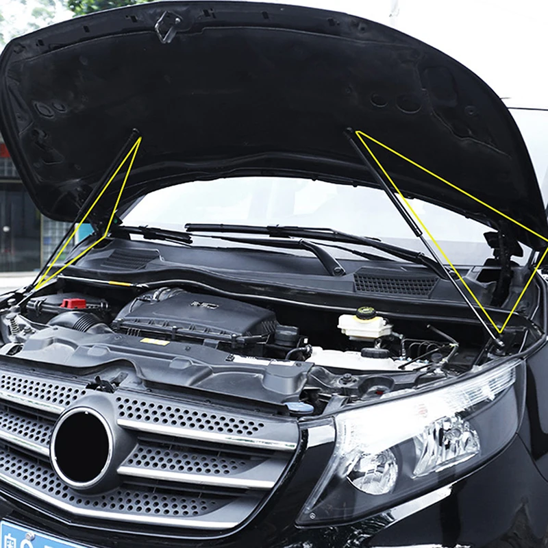 ORIGINAL MERCEDES BENZ Vito V-Klasse W447 Motorhaube Vorne Schwarz Met