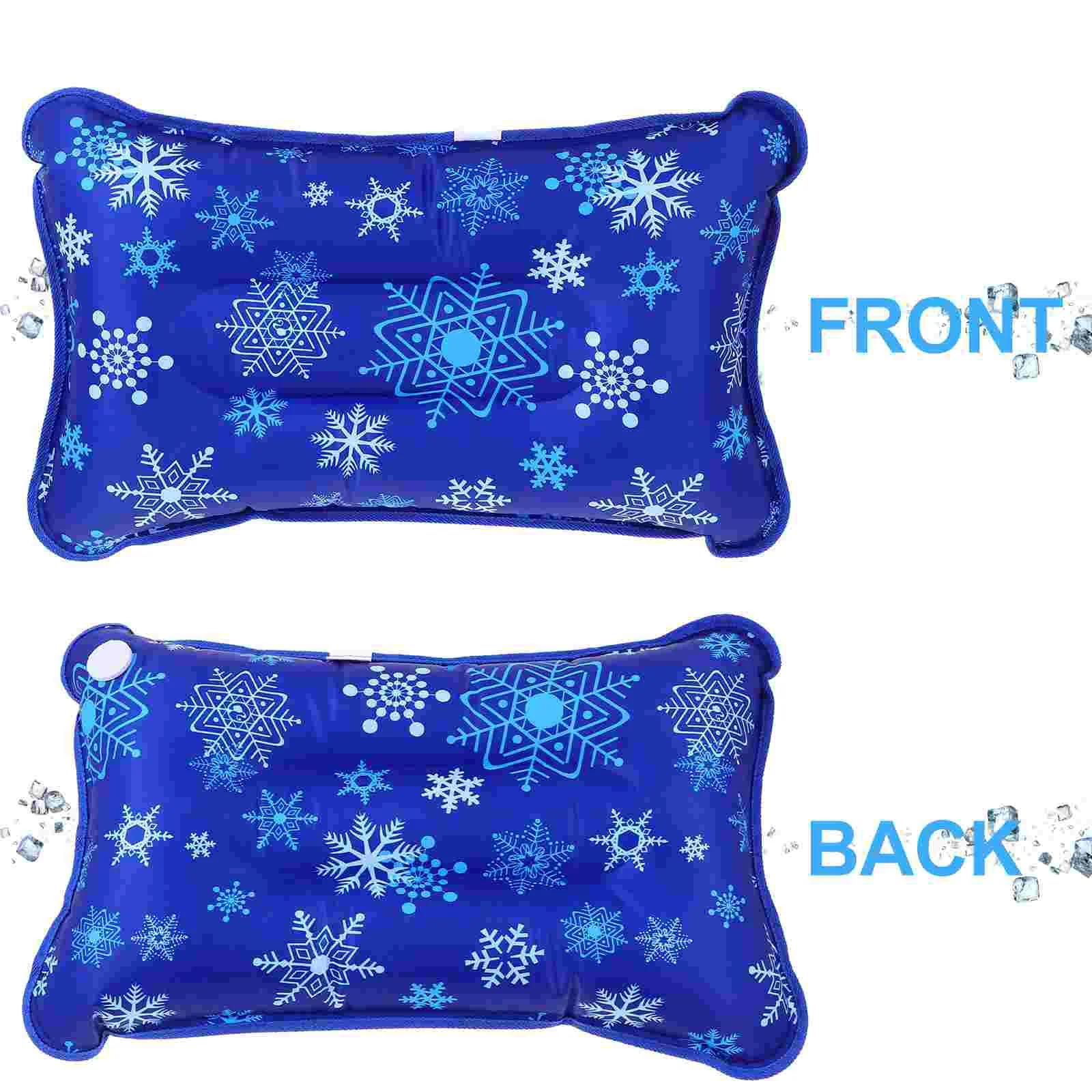 Cooling Ice Pillow Chair Pad Summer Cooling Children Adult Waterproof Throw Pillows For Couch Car Filled