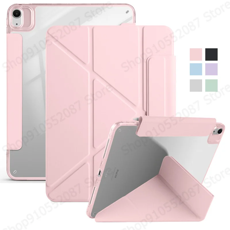 Enhanced Product Title: 

Premium Smart Fold Leather and Acrylic Hard Magnetic Tablet Cover