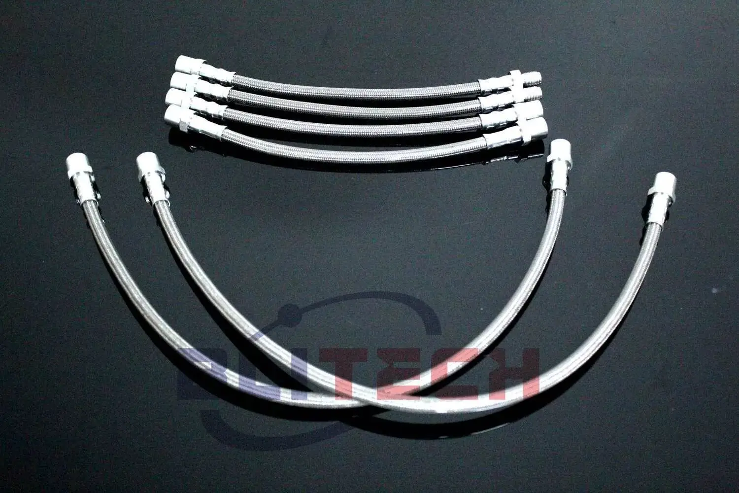 Braided Front Rear Stainless Steel Brake Line Kit BMW E36 3 series 325i 325is 318is 318ti 94-98 Red Silver Blue Black racing brake hose lines