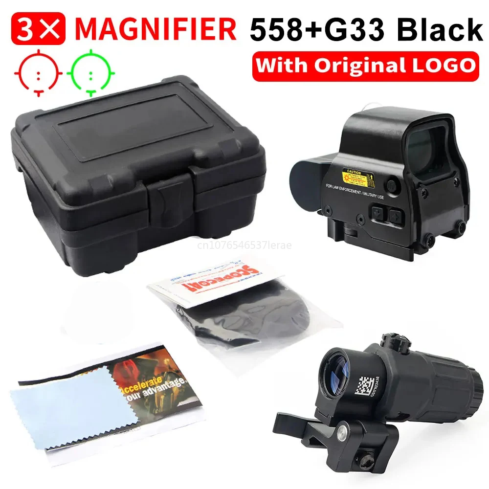 EOTECH 558 ホログラフィックコリメーターレッドドットサイト G43/G33