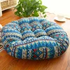 Circular Seat Cushion - Ethnic Fabric Yoga Mat, Thick and Comfortable Seat Cushion, Dining Chair Cushion, Tatami Stool Cushion 5