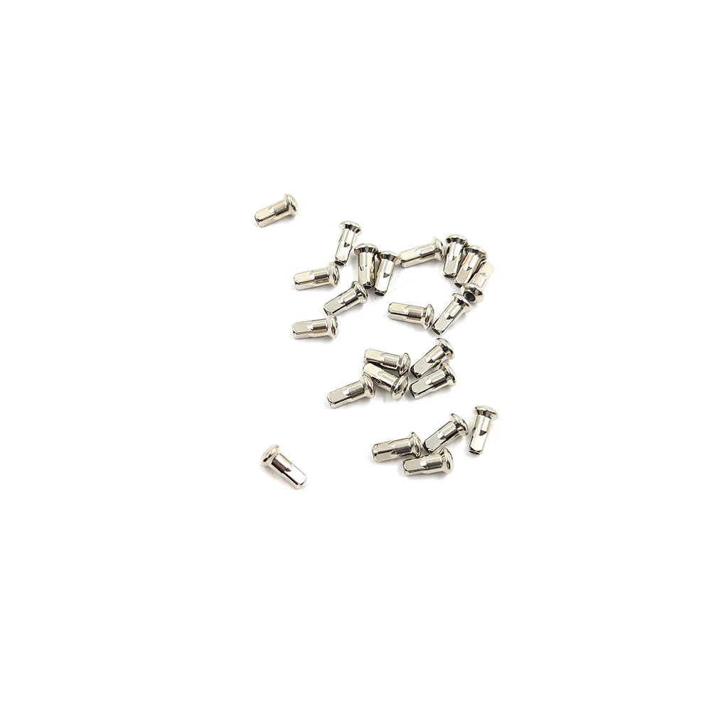 4R Internal Spoke Nipples 14G Gauge FG 2.3 Thread 10.5mm MTB Road Bike Round Head Brass Aluminum Alloy