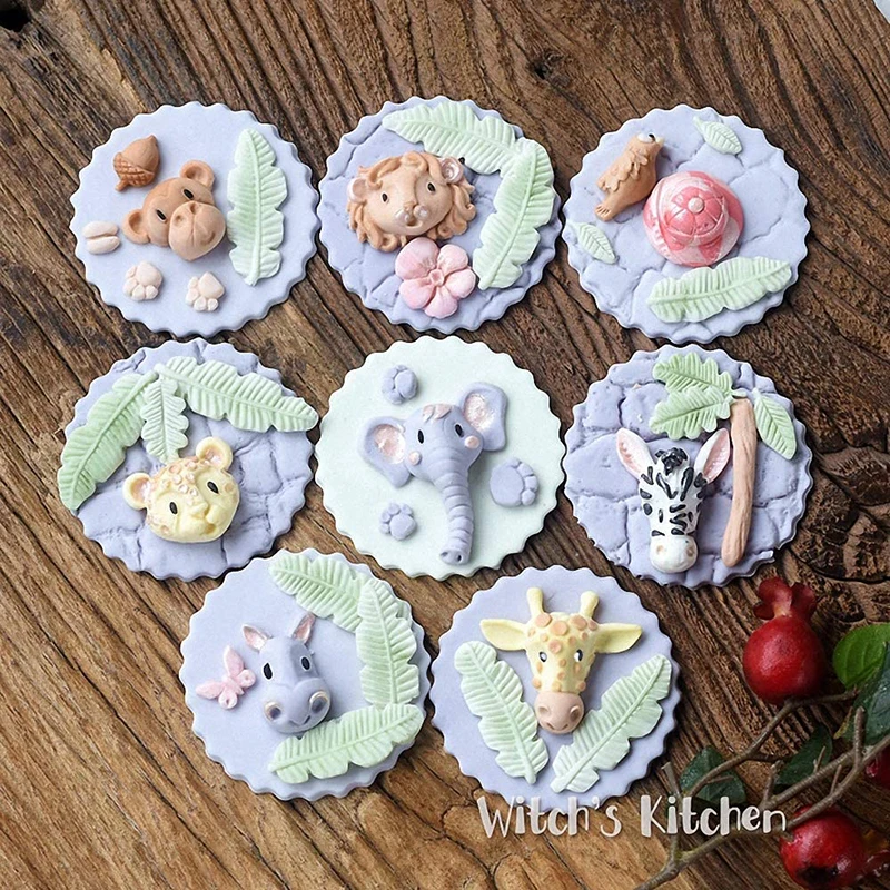 Moule Silicone Animaux Forêt XMOLDNMS | Renard, Écureuil, Cerf | Fondant, Chocolat | Résistance -40°C à 230°C