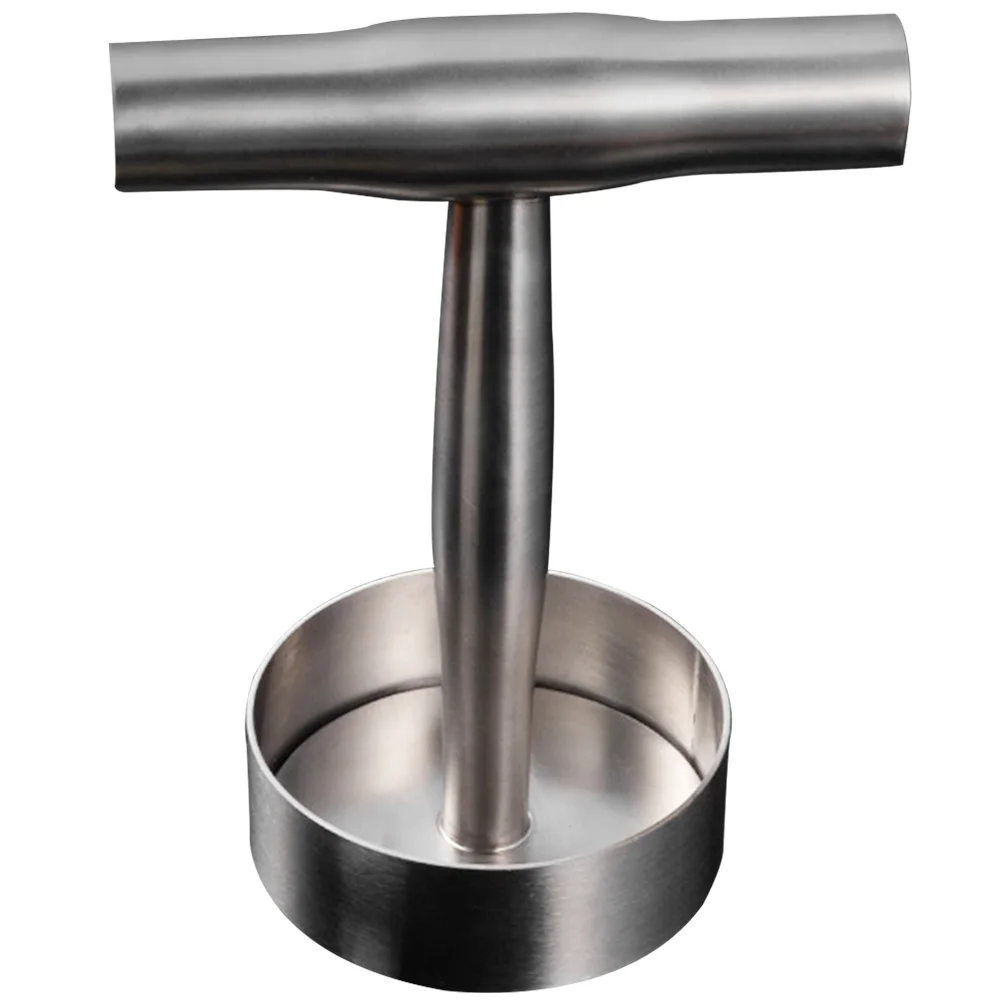 

Meat Press Stainless Steel Burger Press Patty Maker Grill Meat Flattener Tool