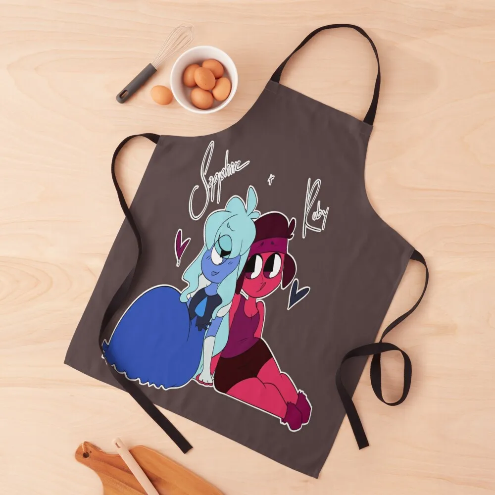 

saphire Apron Chef Uniform Barista Kitchen And Home Items Beauty Apron