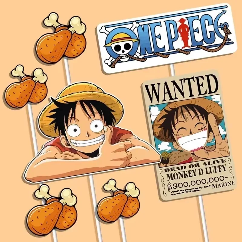 One Piece Birthday Party Favors: Collectible Gifts & Slap Bracelets for Kids' Goodie Bags and Decorations