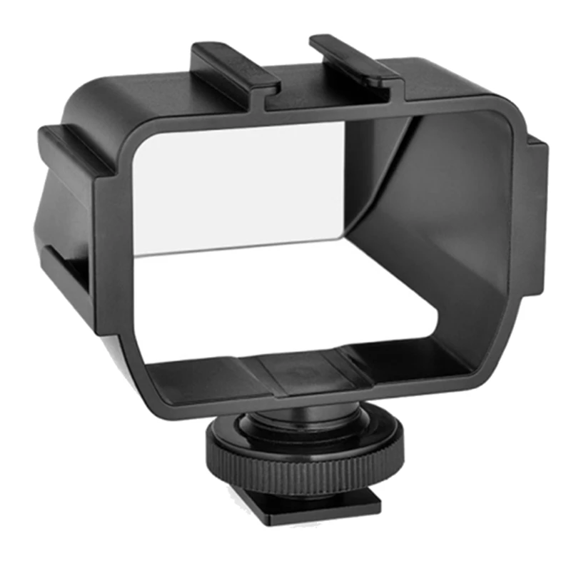 Camera Selfie Vlog Flip Up Mirror Screen 3 Cold Shoe For Sony A6000/A6300/A6500/A72/A73 Nikon Z6/Z7 Mirroless Cameras