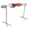 VEVOR Electric BBQ Rotisserie Grill Kit Heavy Duty Grilling Kit, Automatic Motor and Height Adjustable Universal Roaster Stand 1