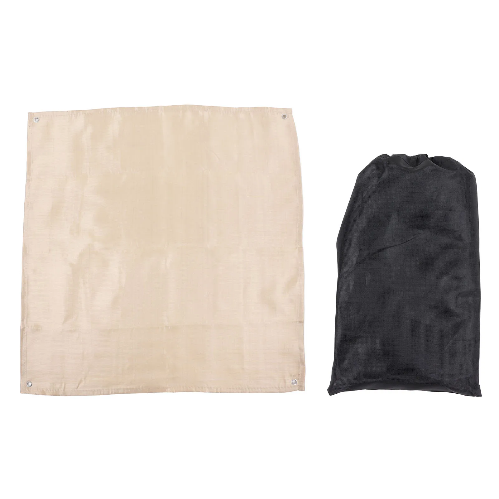 ZK30 Fire Blanket Emergency Suppression Flame Retardant Safety Protective Equipment for Kitchen Home Gold