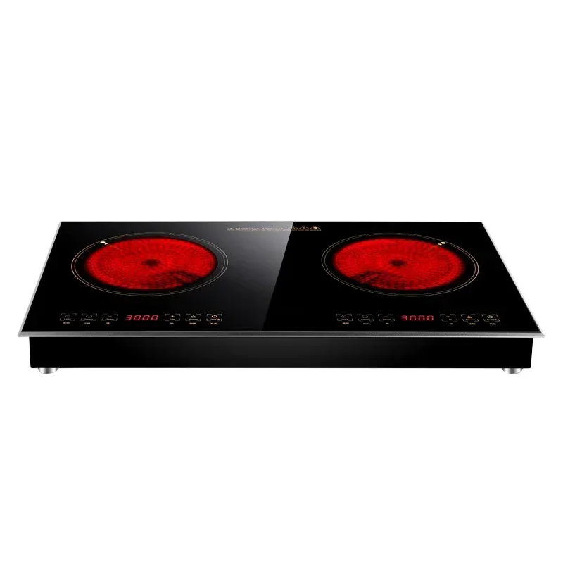 6000W Radiant Cooker Double Stoves Household High Power 3000W*2 Electric Cooking Machine Light Wave Stove Electric Cooker 2