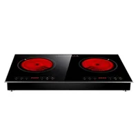 6000W Radiant Cooker Double Stoves Household High Power 3000W*2 Electric Cooking Machine Light Wave Stove Electric Cooker 2