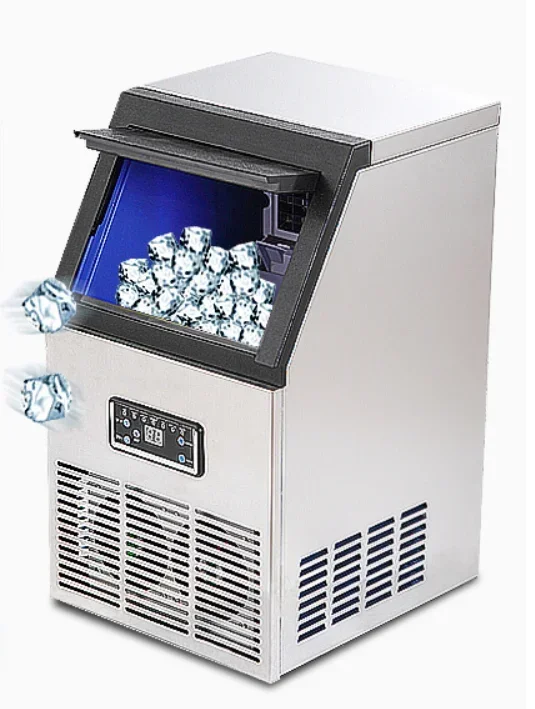 Cost Effective Commercial Square Ice Cub Maker Double Water Inlet Ice Machine