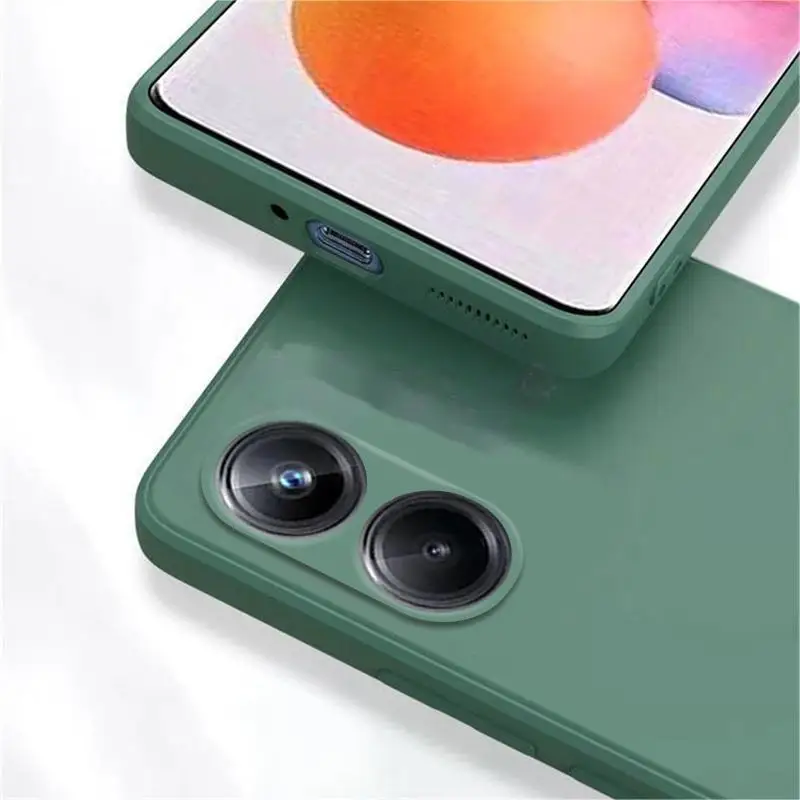 Enhanced Liquid Silicon Shockproof Soft Cover Case