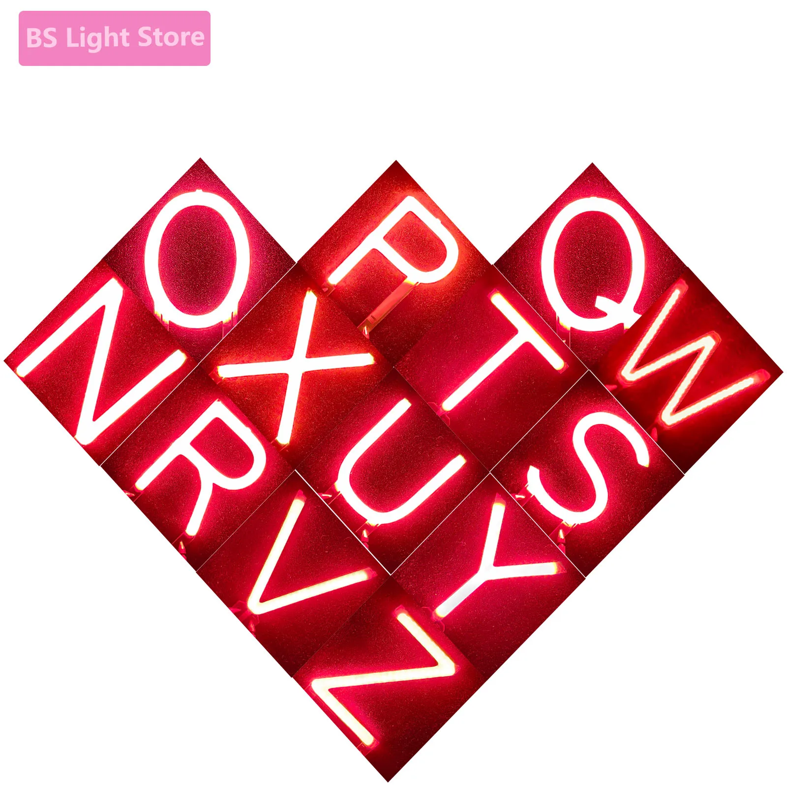 Led Cob Edison Lettera Inglese Filamento Flessibile Led 3V Diodi Candela Decorazioni Natalizie Accessori Luce Amore Rosso