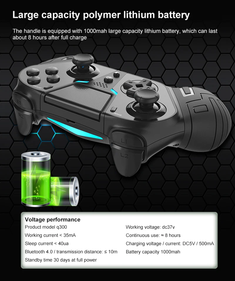 Mini Wireless Gamepad For Switch Lite/OLED Game Controller Vibration Video Game Joystick Controller Support Turbo Programmable