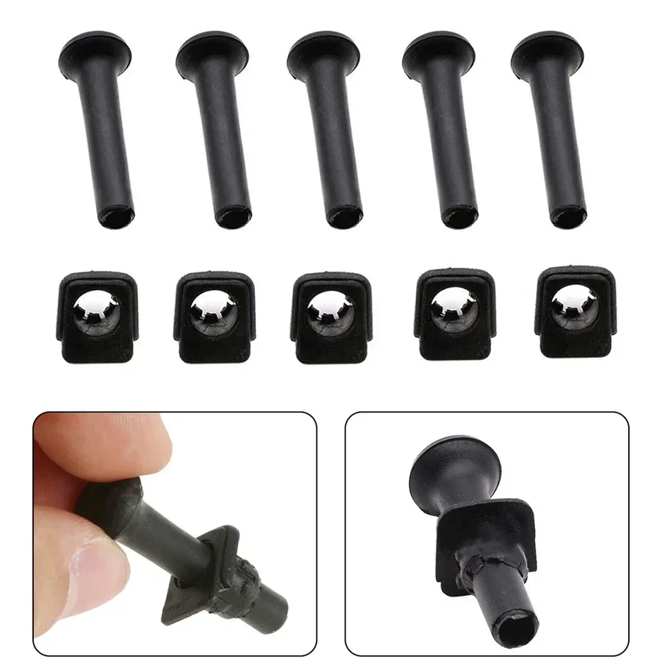 Perni Copri Bloccaggio Portiera Auto &ndash; 2 Pezzi, Alluminio Argento, Universali Per Auto, Furgoni, SUV