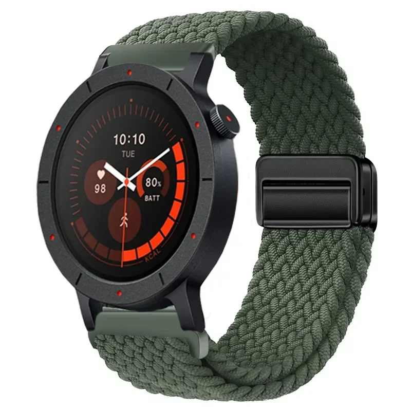 Nylon Magnetic Watch Band Strap - 20mm/22mm Adjustable