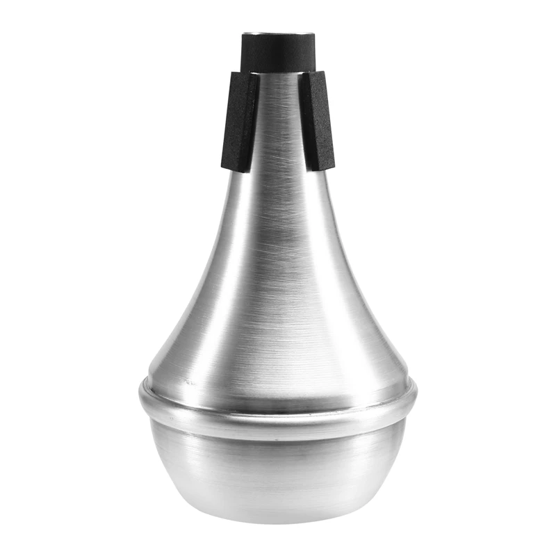 New-Weaker Beginners Practice Straight Body Mute Accessories Portable Mute Aluminum Alloy Trumpet