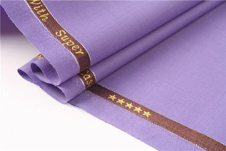 0.5m High-End Imported Wool Fabric Suit Fabric Worsted High-Count Men and Women Suit Pants Designer Cloth By Meters