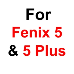 Premium Tempered Glass Screen Protector for Smartwatches - HD Clarity Film (For Fenix 5 5 Plus)