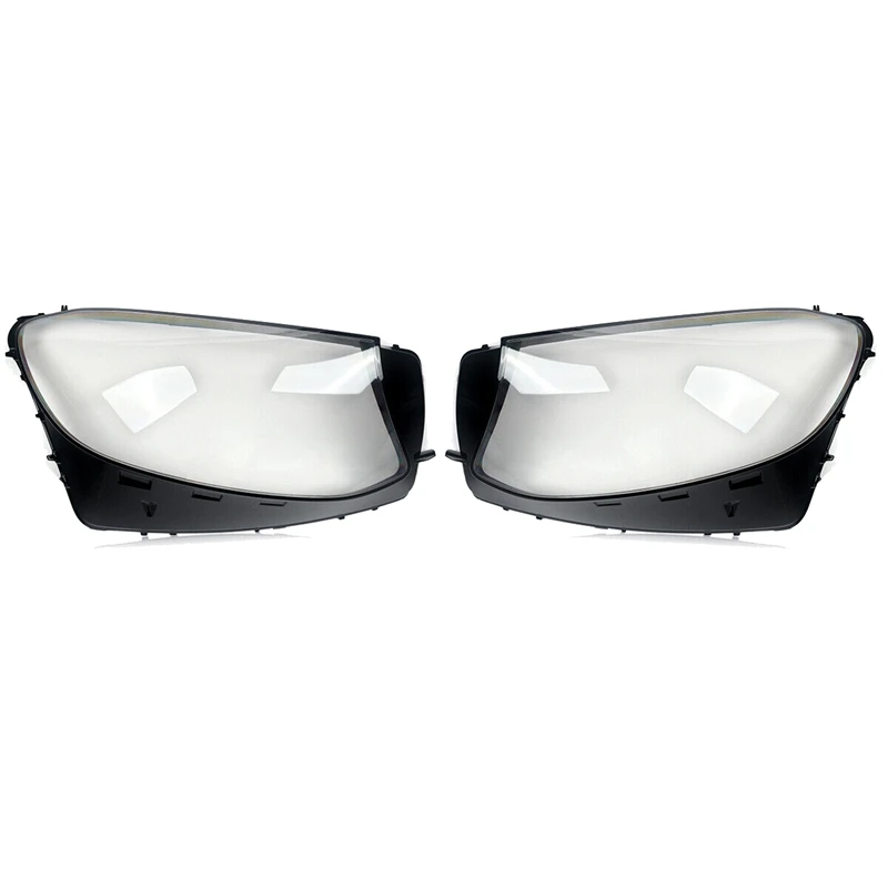 

For Mercedes-Benz W253 GLC 200 250 300 2016-2019 Car Headlight Lens Cover Head Light Lamp Shade Shell Lens Case