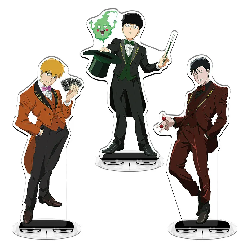 10CM Mob Reigen Arataka Anime Figure Mob Psycho 100 Kawaii Action Figure  Kageyama Shigeo Figurines Collection PVC Model Toy Gift