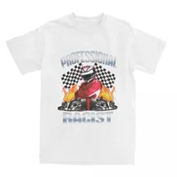 Professional Certified Racist Racing Meme T-Shirt Unisex Cotton Clothing Harajuku O-neck Short Sleeve Women's Retro Style Short 2