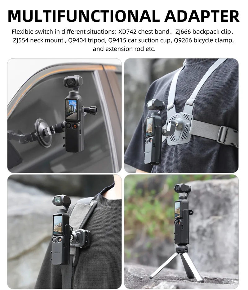 Für dji pocket 3 schutzhülle tragbare fall controller rad lagerung kardanische kamera hülle für dji osmo pocket 3 zubehör – Detail 4