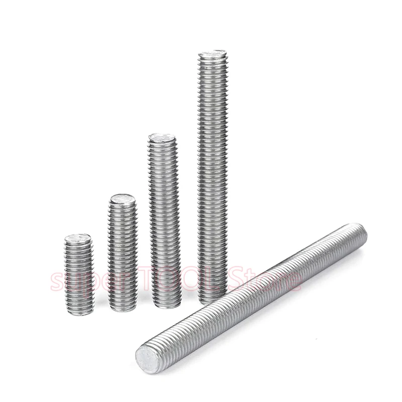 10 Aste Filettate M3 X 90mm Acciaio Inox 304 - Perni Per Fissaggi, Morsetti, Progetti Fai-Da-Te - Foto 9