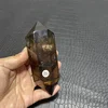 Rainbow Natural Smoky Citrine Quartz Crystal Hexagonal Double Terminated Points Wand Meditation Reiki Healing Stone 1