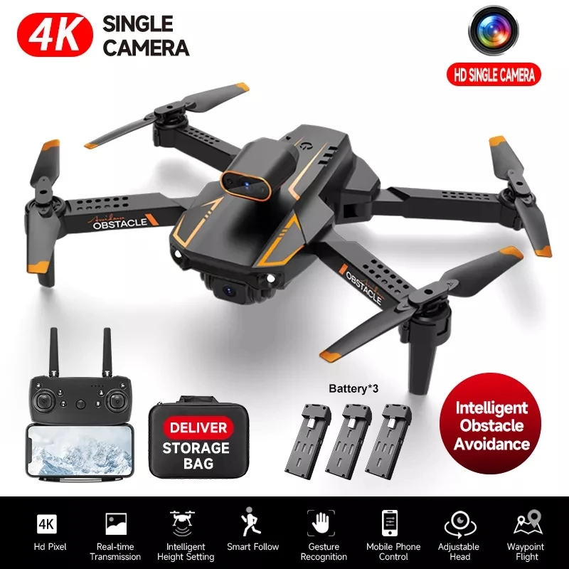 remote control flying helicopter 2022 New S91 Pro Mini Drone 4K Profession HD Dual Camera with WIFI FPV Obstacle Avoidance Rc Quadcopter Foldable Drones Toys RC Helicopters cheap RC Helicopters