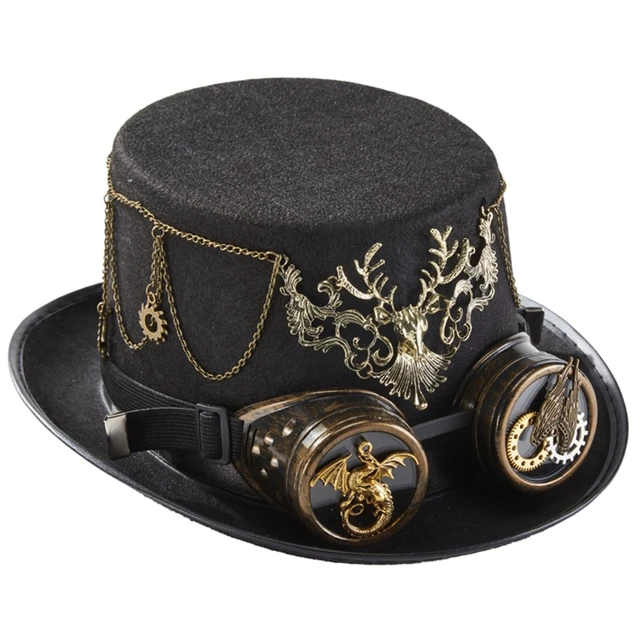 Victorian Hat Gothic Woman, Steampunk Accessories Hat