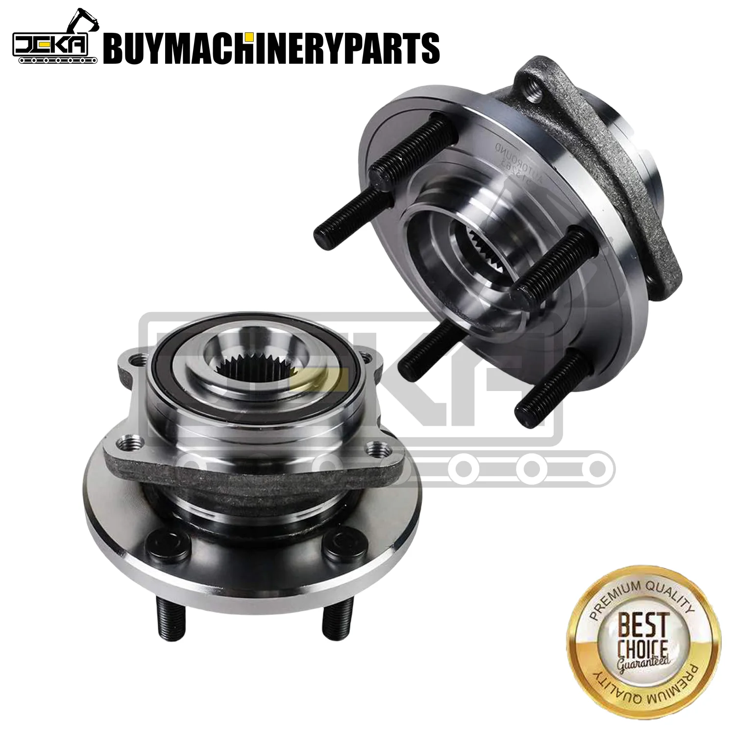 

513263 [2-Pack] Front Wheel Hub and Bearing Assembly Fit for Chrysler 200 2011-2014, Dodge Avenger 2008-2014 5 Lug (ABS Encoder)
