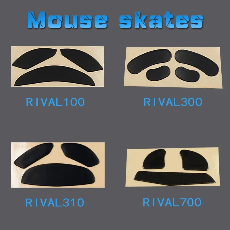 Enhanced Gaming Mouse Skates for Precision Movement and Durability